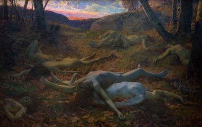 Dead Leaves! by Alexandre Jacques Chantron